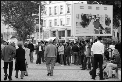 G.TrÃ©visan... Elliot Erwitt
La croisette de Cannes ... proximitÃ© du festival
