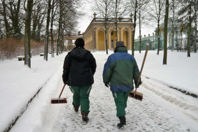 Il a neigÃ© sur (Schoenbrunn) G.Soubiran
